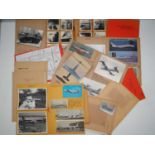 GENERAL MILLS/AIRFIX/PALITOY ARCHIVE: A selection of model designer's reference folders containing