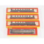 A group of HORNBY OO gauge Pullman coaches including an Observation car - VG in VG boxes (4)