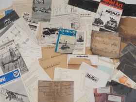 GENERAL MILLS/AIRFIX/PALITOY ARCHIVE: A selection of AIRFIX paperwork and internal documentation