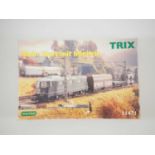 A TRIX N gauge 11471 Swiss outline electric freight train set - contents appear complete and
