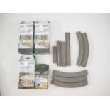 A large quantity of unboxed KATO N gauge track including straights and curves together with a