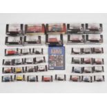 A group of OXFORD DIECAST and ATLAS 1:76 scale (OO gauge) Fire and Emergency service vehicles in