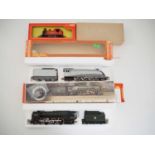 A group of three OO gauge TRIANG HORNBY and HORNBY steam locomotives comprising R355 'Polly', R033