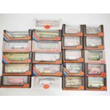 A group of EFE 1:76 scale diecast buses, all in provincial company liveries - VG/E in G/VG boxes (