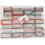 A large group of CORGI OOC 1:76 scale diecast buses, all provincial company liveries - VG/E in G/