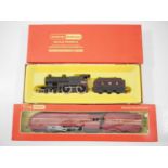 A pair of OO gauge steam locomotives in LMS liveries by TRIANG HORNBY and HORNBY comprising an