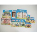 A group of TOMY SYLVANIAN FAMILIES comprising family members and accessories including a limited
