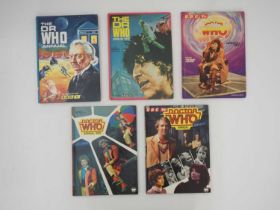 A group of Dr Who memorabilia comprising 3x PALITOY (by TOMY) vintage 1970s Talking Daleks, (some