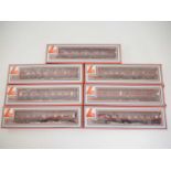 A group of LIMA OO gauge MK1 passenger coaches all in BR maroon livery - VG in G boxes (7)