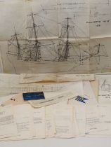 GENERAL MILLS/AIRFIX/PALITOY ARCHIVE: A large quantity of AIRFIX letters, notes, drawings and