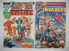 GIANT-SIZE INVADERS #1 + INVADERS KING-SIZE ANNUAL #1 (2 in Lot) - (1975/1977 - MARVEL) - Includes