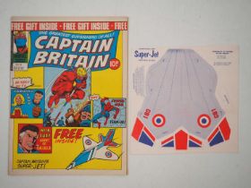 CAPTAIN BRITAIN #24 - (1977 - BRITISH MARVEL) - Dated March 23rd - FREE GIFT INCLUDED - Includes