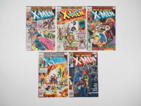 UNCANNY X-MEN #110, 111, 112, 113, 114 - (5 in Lot) - (1978 - MARVEL) - First use of "Uncanny" in