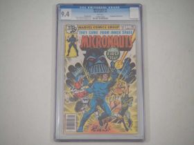 MICRONAUTS #1 (1979 - MARVEL) - GRADED 9.4 (NM) by CGC - The first team appearance of the Micronauts