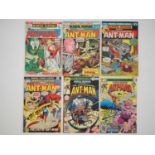 MARVEL FEATURE #7, 8, 9, 10 + MARVEL PREMIERE #47 & 48 (6 in Lot) - Origin of Ant-Man and Wasp