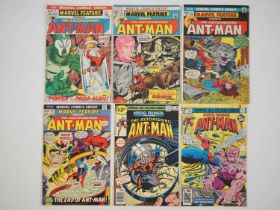 MARVEL FEATURE #7, 8, 9, 10 + MARVEL PREMIERE #47 & 48 (6 in Lot) - Origin of Ant-Man and Wasp