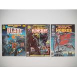 MARVEL PREVIEW #3 (BLADE), #8 (LEGION OF MONSTERS) & #12 (HAUNT OF HORROR) - (3 in Lot) - (1975/1977