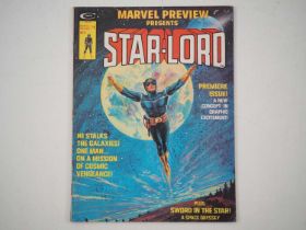 MARVEL PREVIEW: STAR-LORD #4 (1976 - CURTIS) - First appearance & origin of Star-Lord + the Sword in