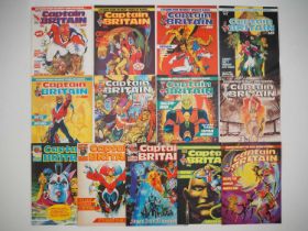 CAPTAIN BRITAIN VOL. 2 #1, 2, 3, 4, 5, 6, 7, 8, 9, 10, 12, 13, 14 (13 in Lot) - (1985/1986 - BRITISH