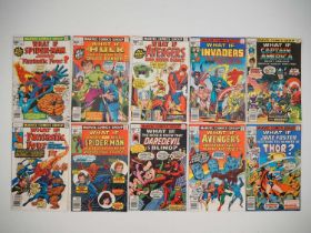 WHAT IF #1, 2, 3, 4, 5, 6, 7, 8, 9, 10 (10 in Lot) - (1977/1978 - MARVEL) - Includes the first