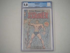 SUB-MARINER #1 (1968 - MARVEL) - GRADED 5.0(VG/FN) by CGC - Origin of Sub-Mariner retold + story