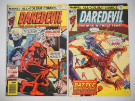 DAREDEVIL #131 & 132 - (2 in Lot) - (1976 - MARVEL - UK Price Variant) - First & Second appearance