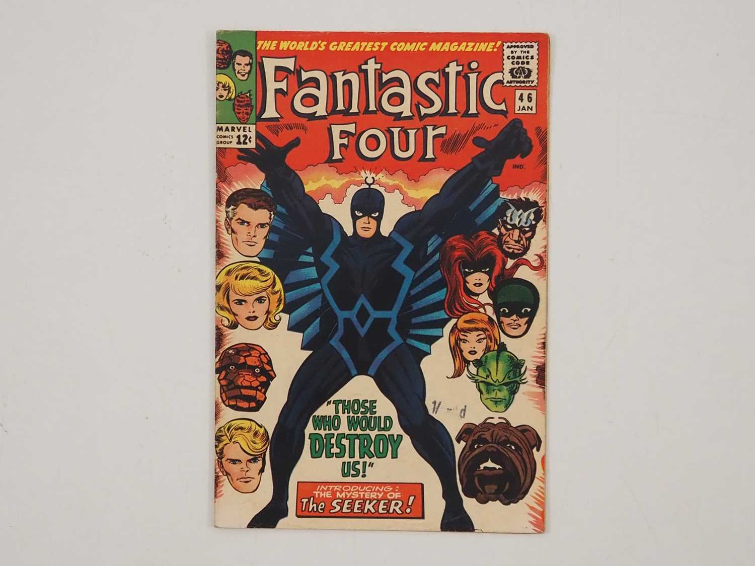 FANTASTIC FOUR #46 (1966 - MARVEL) - The first full appearance of Black Bolt + the second team