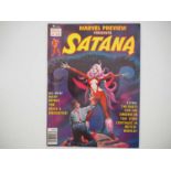 MARVEL PREVIEW: SATANA #7 (1976 - CURTIS) - First appearance of Rocket Racoon (Guardians of the