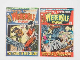 MARVEL SPOTLIGHT #3 & 4 (2 in Lot) - (1972 - MARVEL) Second and third appearances of Werewolf by