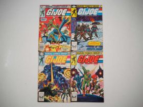 G.I. JOE #1, 2, 3, 4 (4 in Lot) - (1982 - MARVEL) Issue #1 is a Newstand copy - First team