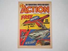 ACTION #1 (1976 - IPC) - Dated 14th Feb 1976 - The first issue of the controversial weekly British