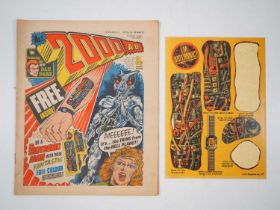 2000 AD PROG #2 (1977 - IPC) - KEY ISSUE - First appearance of Judge Dredd - Comes with partially