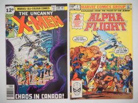 UNCANNY X-MEN #120 + ALPHA FLIGHT #1 (2 in Lot) - (1979/1983 - MARVEL - US & UK Price Variant) -