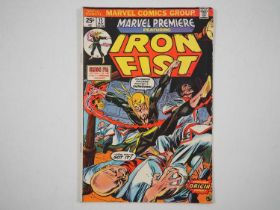 MARVEL PREMIERE: IRON FIST #15 - (1974 - MARVEL) - The first appearance and origin of Iron Fist (