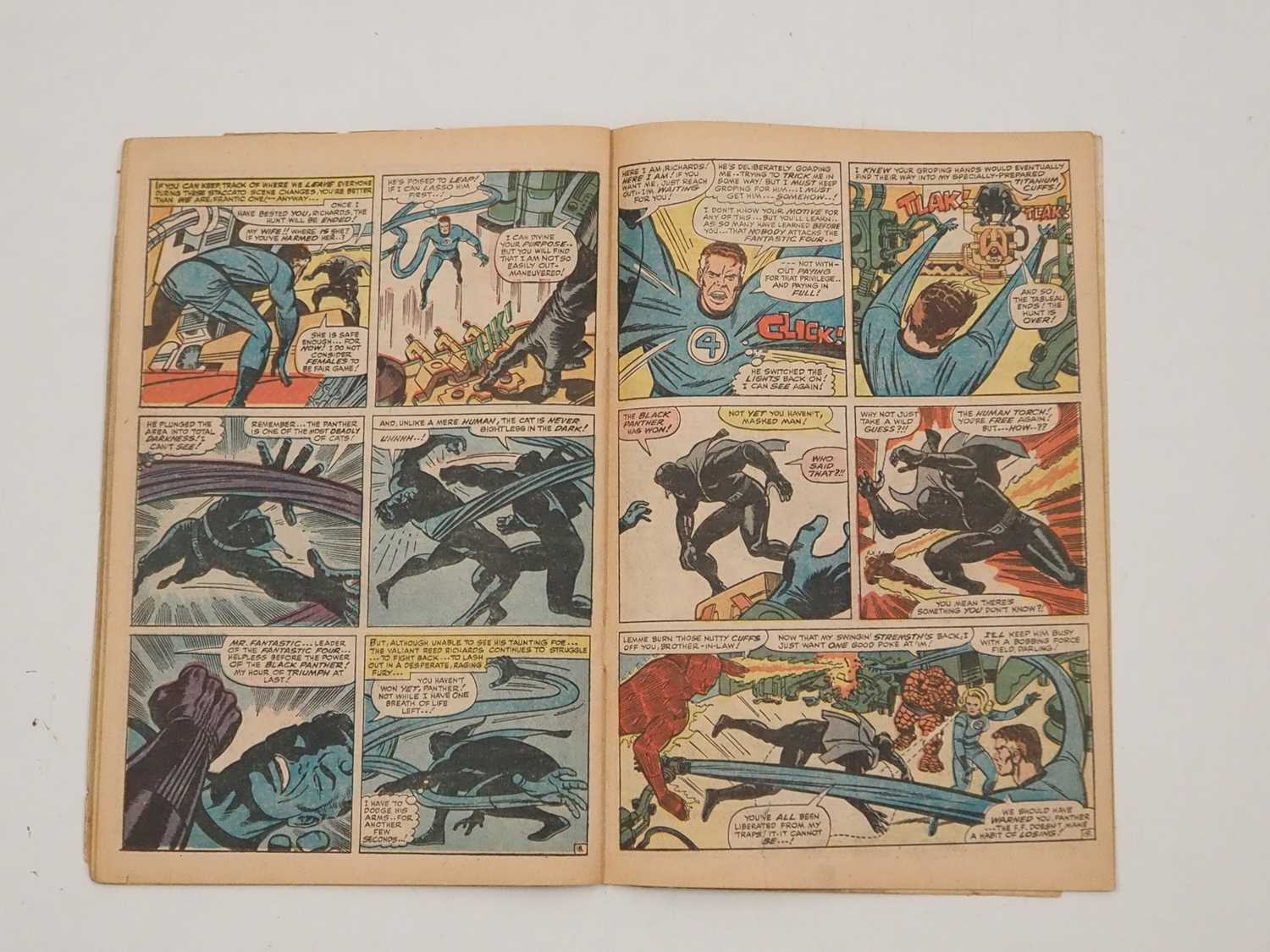 FANTASTIC FOUR #52 (1966 - MARVEL - UK Price Variant) - First appearance of Black Panther (one of - Bild 16 aus 24