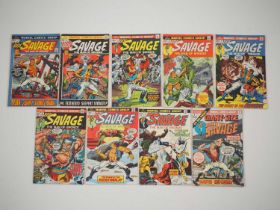 DOC SAVAGE #1, 2, 3, 4, 5, 6, 7, 8 + GIANT-SIZE DOC SAVAGE #1 (9 in Lot) - (1972/1975 - MARVEL) -