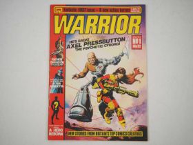 WARRIOR MAGAZINE #1 (1982 - QUALITY) - First issue of the comics anthology that includes the debut