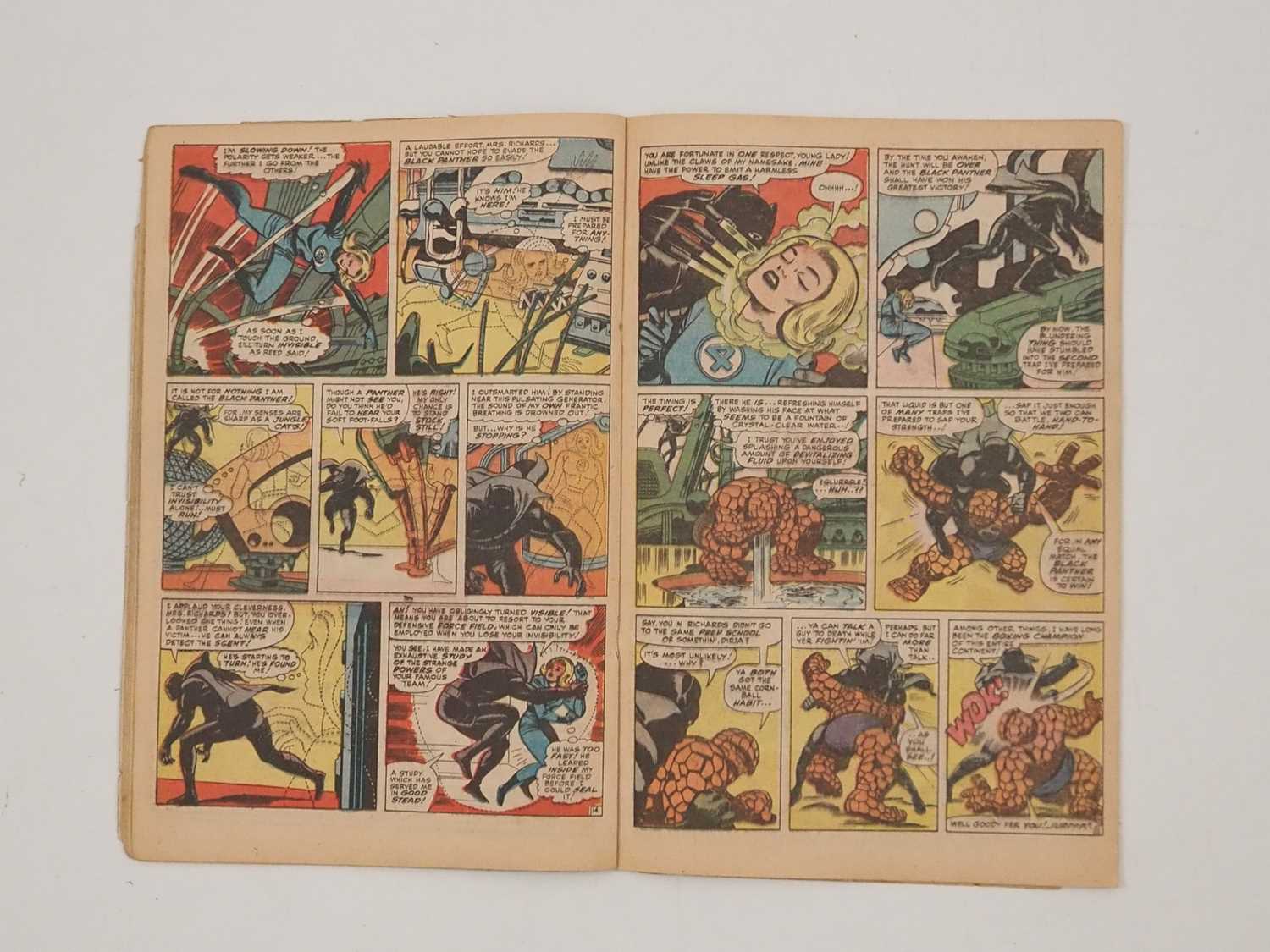 FANTASTIC FOUR #52 (1966 - MARVEL - UK Price Variant) - First appearance of Black Panther (one of - Bild 13 aus 24