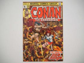 CONAN #24 (1973 - MARVEL - UK Price Variant) - The first full (and first cover) appearance of Red