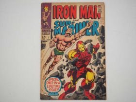 IRON MAN & SUB-MARINER #1 (1968 - MARVEL) - This one-shot featured an Iron Man story continued