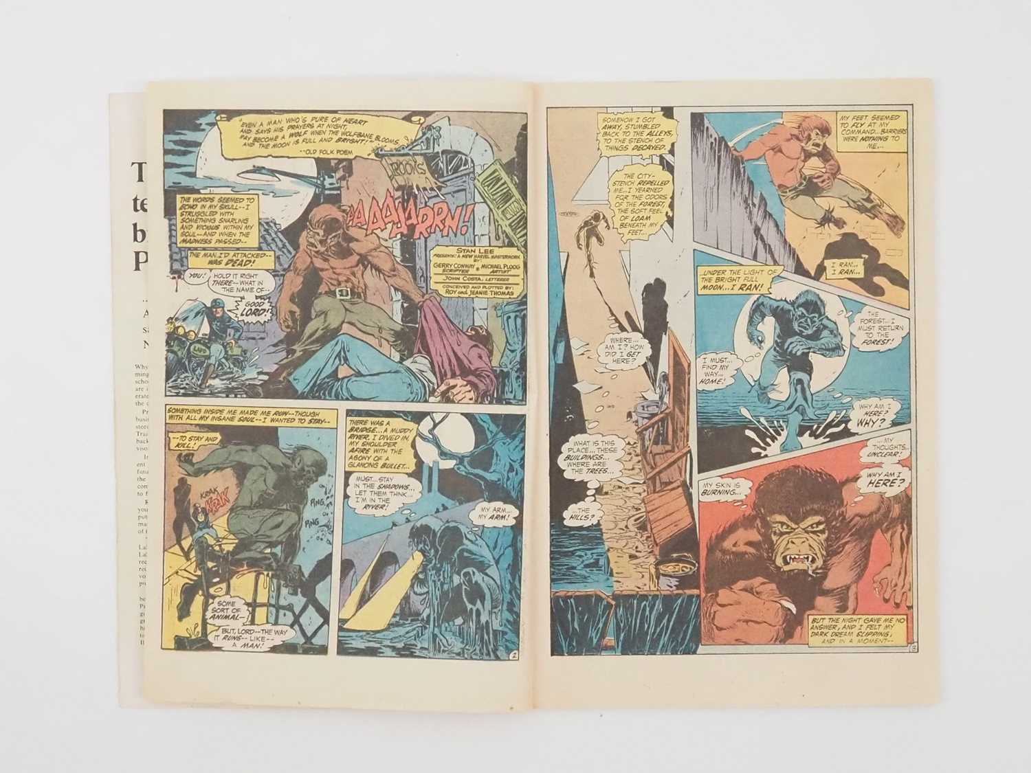 MARVEL SPOTLIGHT #2 (1972 - MARVEL) - HOT Book - The first appearance and origin of Werewolf by - Bild 5 aus 33