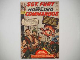 SGT. FURY AND HIS HOWLING COMMANDOS #1 (1963 - MARVEL) First appearances of Sgt. Nick Fury and his