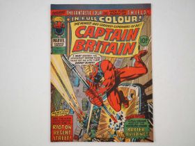 CAPTAIN BRITAIN #8 - (1976 - MARVEL/BRITISH) - Dated December 1st - First appearance of Elisabeth "