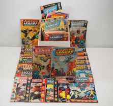 JUSTICE LEAGUE OF AMERICA LOT (136 in Lot) - Ranging from issue #21 (1963) to issue #219 (1983) -