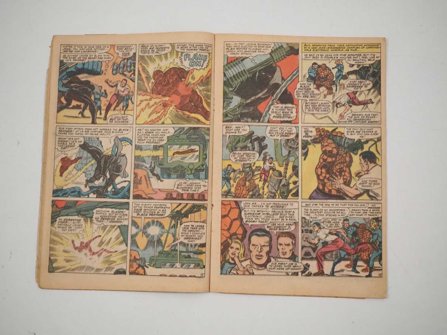 FANTASTIC FOUR #52 (1966 - MARVEL - UK Price Variant) - First appearance of Black Panther (one of - Bild 9 aus 24