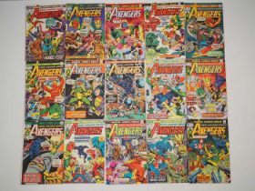 AVENGERS #127, 128, 129, 130, 132, 134, 135, 137, 138, 139, 140, 141, 142, 143, 144 (15 in Lot) - (