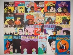 LOVE & ROCKETS #1, 10, 12, 13, 15, 16, 18, 28, 29, 30, 31, 32, 33, 34, 35, 36, 37, 38, 39, 40, 41(