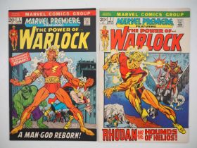 MARVEL PREMIERE FT. THE POWER OF WARLOCK #1 & 2 (2 in Lot) - (1972 - MARVEL) - Includes the