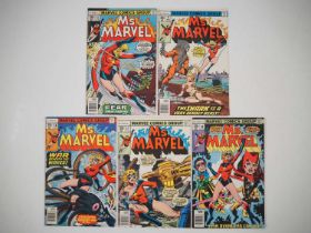 MS. MARVEL #14, 15, 16, 17, 18 (5 in Lot) - (1978 - MARVEL) - Includes the first cameo and full