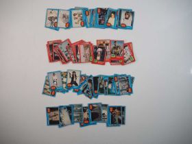 A collection of 1977 Star Wars trading / bubblegum cards including Blue set #1-66 and 38 from the